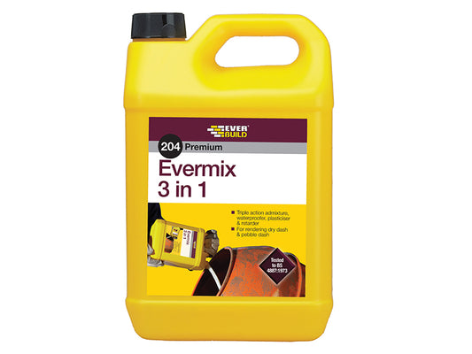 Everbuild Sika 204 Evermix 3-in-1 5 litre EVBEMIX5