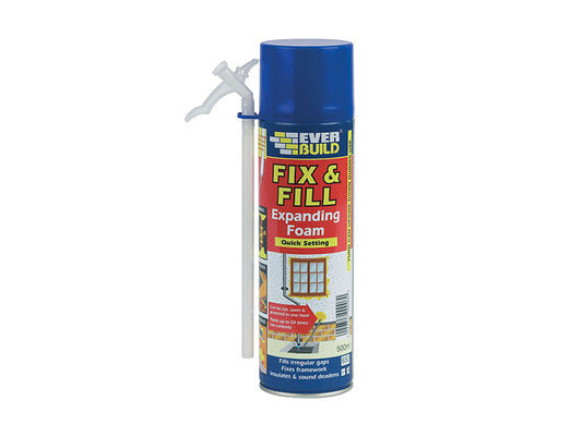 Everbuild Sika Fix & Fill Expanding Foam 500ml EVBEVFF5
