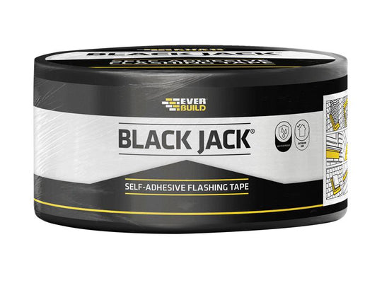 Everbuild Sika Black Jack® Flashing Tape, Trade 300mm x 10m EVBFLAS300
