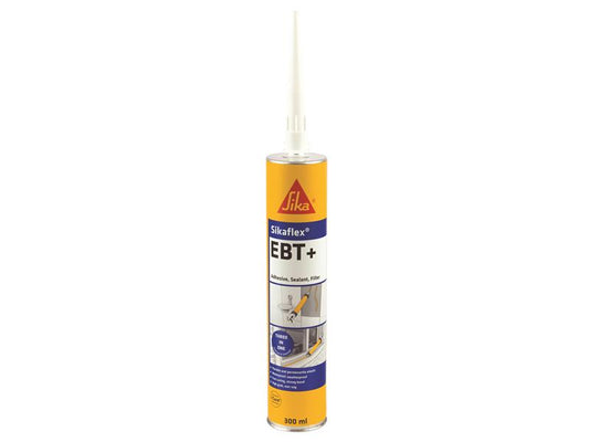 Everbuild Sika Sikaflex® EBT+ Black 300ml EVBFLEXEBTBK