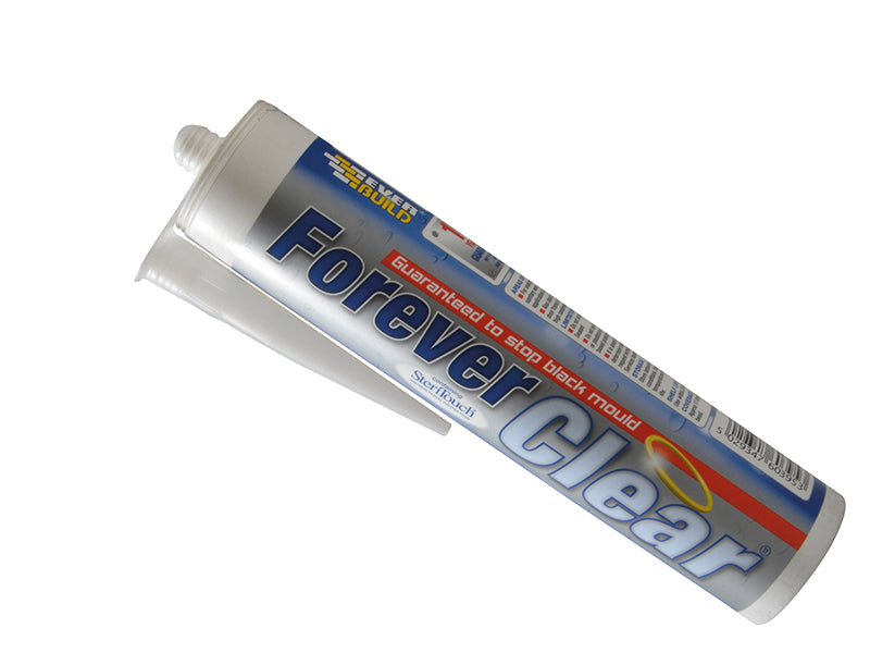 Everbuild Sika Forever Clear Sealant 295ml EVBFOREVERCL