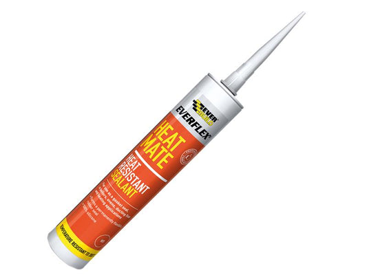 Everbuild Sika Heat Mate Sealant Red 295ml EVBHEAT