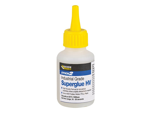 Everbuild Sika Industrial Superglue HV 20g EVBHV20