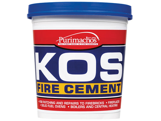 Everbuild Sika KOS Fire Cement Black 500g EVBKOSBKL500