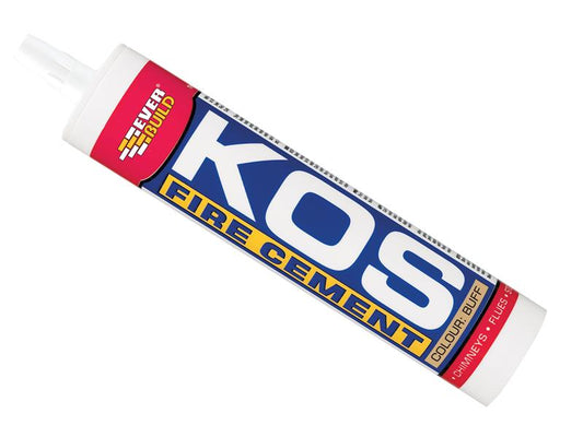 Everbuild Sika KOS Flue Cement Cartridge C3 300ml EVBKOSFLUC3