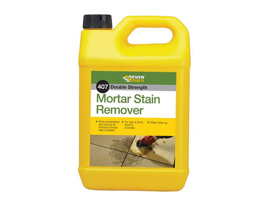 Everbuild Sika 407 Mortar Stain Remover 5 litre EVBMORSTAIN5