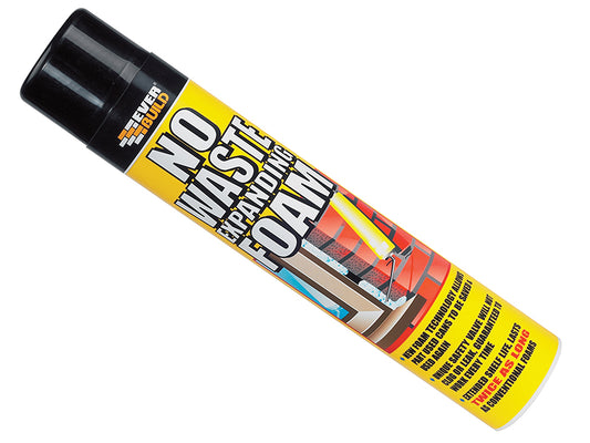 Everbuild Sika No Waste Expanding Foam 750ml EVBNOWASTEHH