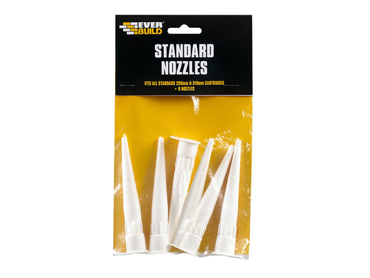 Everbuild Sika Standard Nozzle Pack of 6 EVBNOZSTD