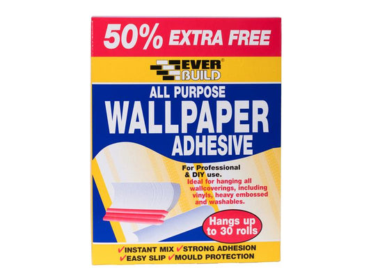 Everbuild Sika All Purpose Wallpaper Paste (30 Roll) EVBPASTE20