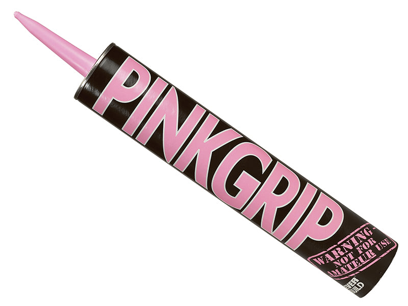 Everbuild Sika Pinkgrip Cartridge 350ml EVBPINKGRIP