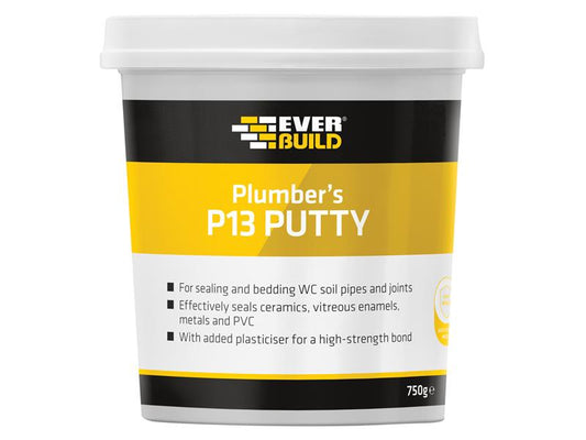 Everbuild Sika Plumber's Putty 750g EVBPLUMB750
