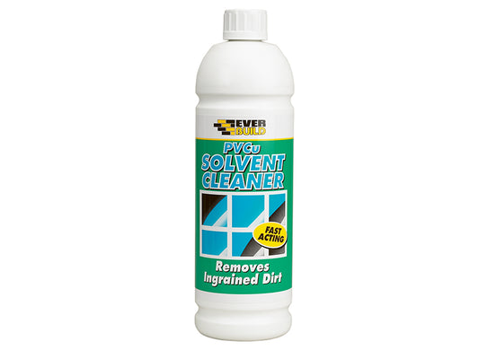 Everbuild Sika PVCu Solvent Cleaner 1 Litre EVBPVC1S