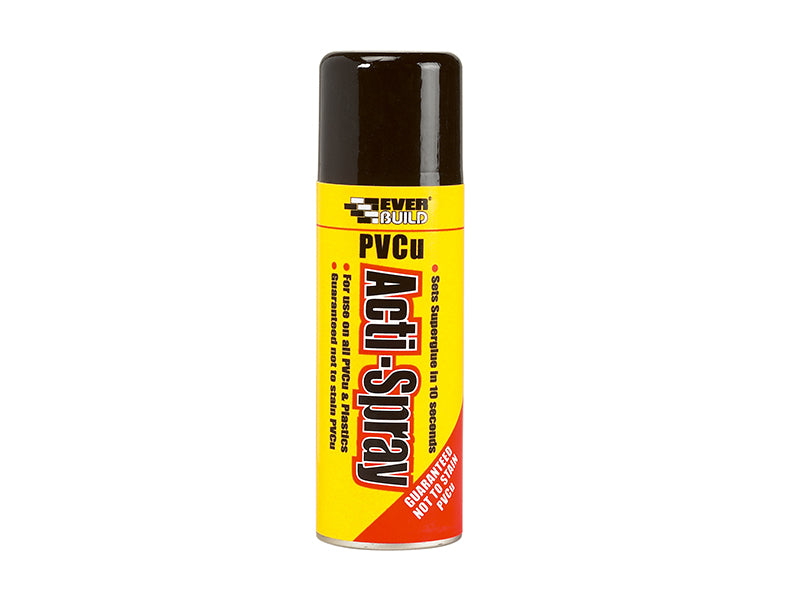 Everbuild Sika PVCu Acti-Spray 200ml EVBPVCACT