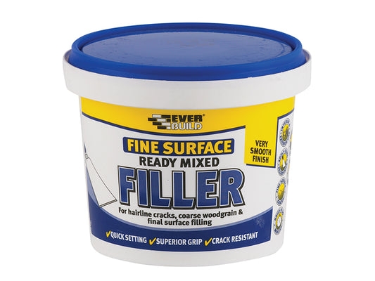 Everbuild Sika Fine Surface Filler Ready Mix 600g EVBRMFINE