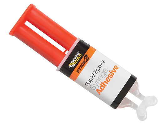Everbuild Sika STICK2® Rapid Epoxy Syringe 24ml EVBS2RAPIDES