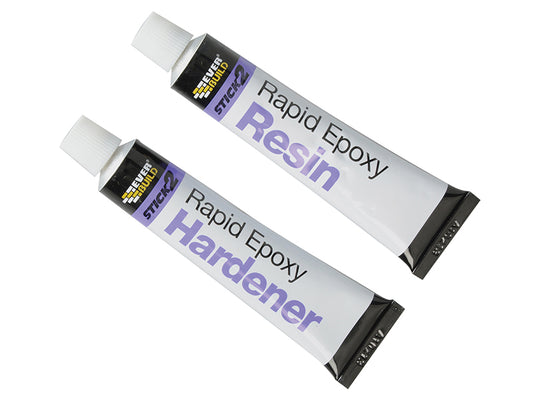 Everbuild Sika STICK2® Rapid Epoxy 2 x 12ml Tubes EVBS2RAPIDET
