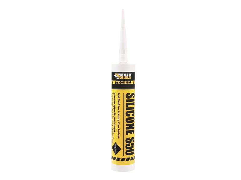 Everbuild Sika Tecnic Silicone S50 Manhattan Grey 310ml EVBS50MAN