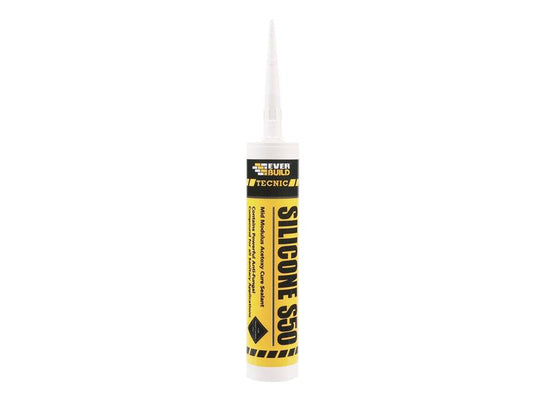 Everbuild Sika Tecnic Silicone S50 Manhattan Grey 310ml EVBS50MAN