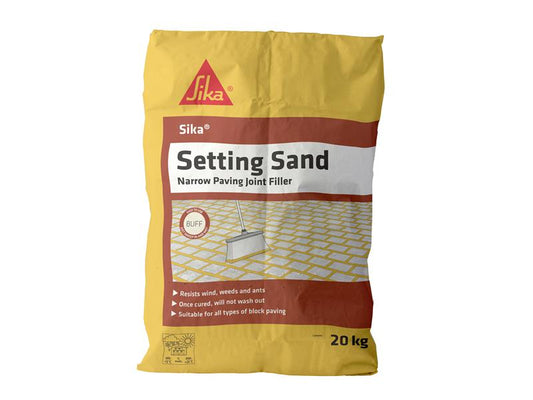Everbuild Sika Sika Setting Sand Buff 20kg EVBSANDBF20