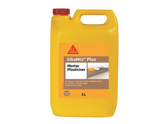 Everbuild Sika Sikamix Plus 5 litre EVBSIKAMIXP5