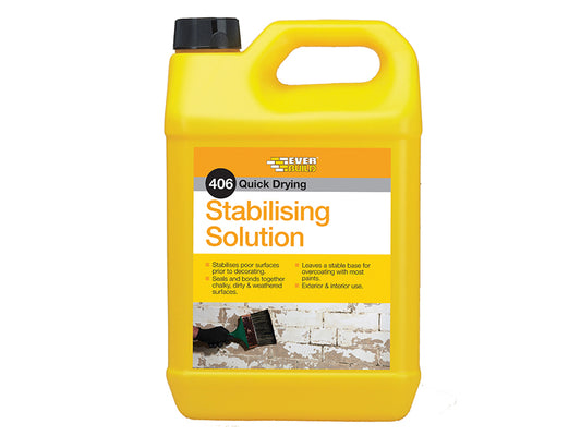 Everbuild Sika 406 Stabilising Solution 5 litre EVBSTAB5