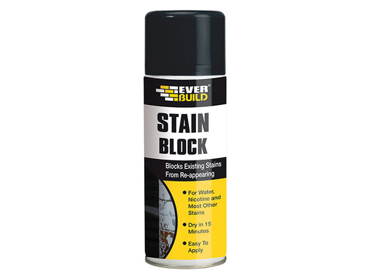 Everbuild Sika Stain Block Spray 400ml EVBSTAINSTP