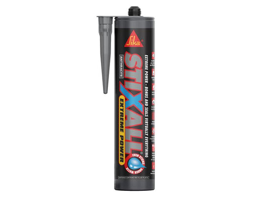 Everbuild Sika Stixall Extreme Power Cartridge Anthracite 290ml EVBSTIXANTH