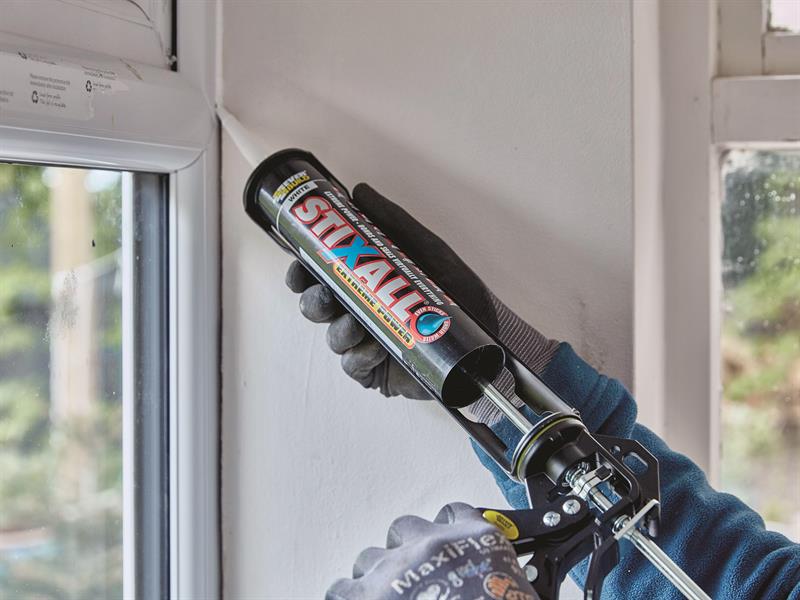 Everbuild Sika Stixall Extreme Power Cartridge Grey 290ml EVBSTIXGY