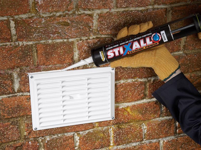Everbuild Sika Stixall Extreme Power Cartridge Black 290ml EVBSTIXBK