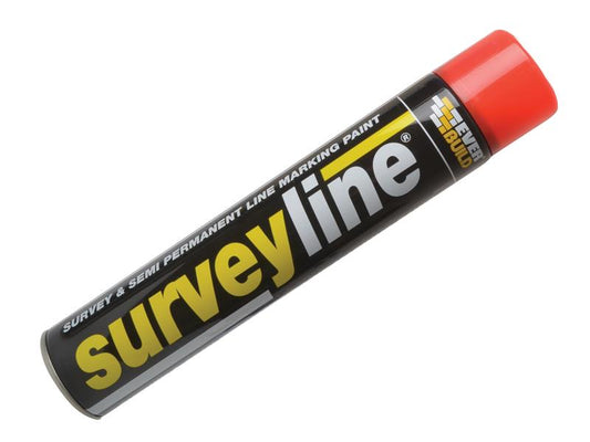 Everbuild Sika Survey Line® Marker Spray Red 700ml EVBSURVEYRE