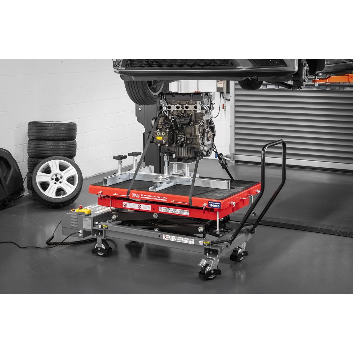 Sealey Lifting Platform Adaptor Engines Transmissions Fits Jack Saddles EVBT05