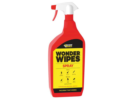 Everbuild Sika Multi-Use Wonder Wipes Spray 1 litre EVBWIPESPRAY