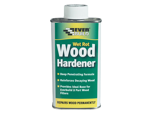 Everbuild Sika Wet Rot Wood Hardener 250ml EVBWOODHARD2