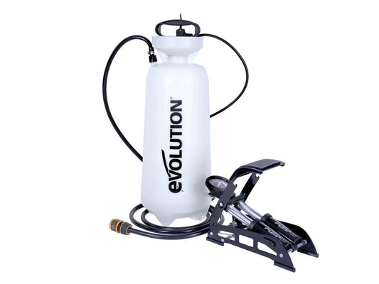 Evolution Pressurised Water Bottle with Foot Pump 15 litre EVL0120011