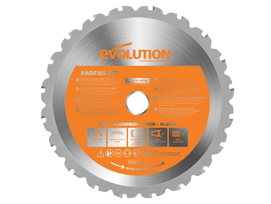 Evolution Multi-Material Saw Blade 185 x 20mm x 20T EVL185MULTCS