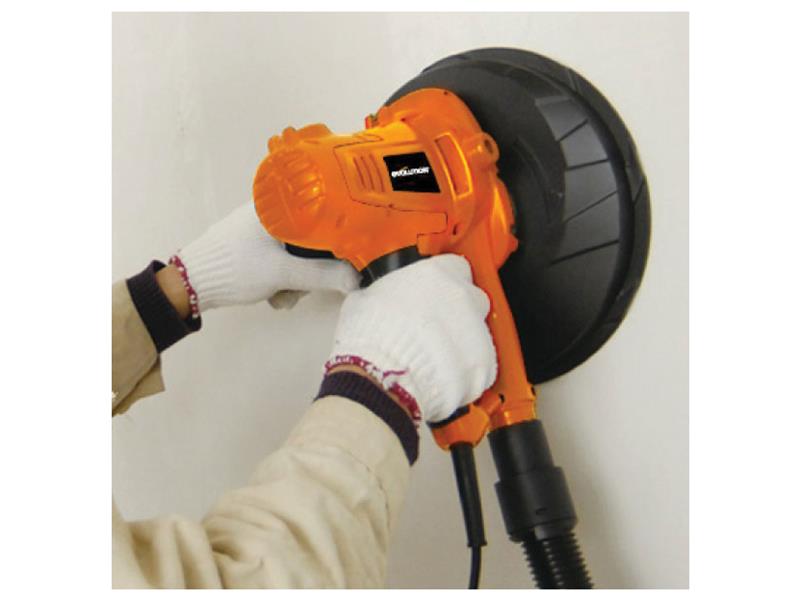 Evolution Portable Dry Wall Sander with Integrated Dust Extractor 1050W 240V EVLEB225DWS