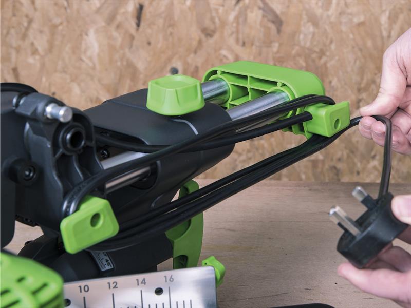 Evolution F210SMS TCT Multi-Material Sliding Mitre Saw 210mm 1200W 240V EVLF210SMS