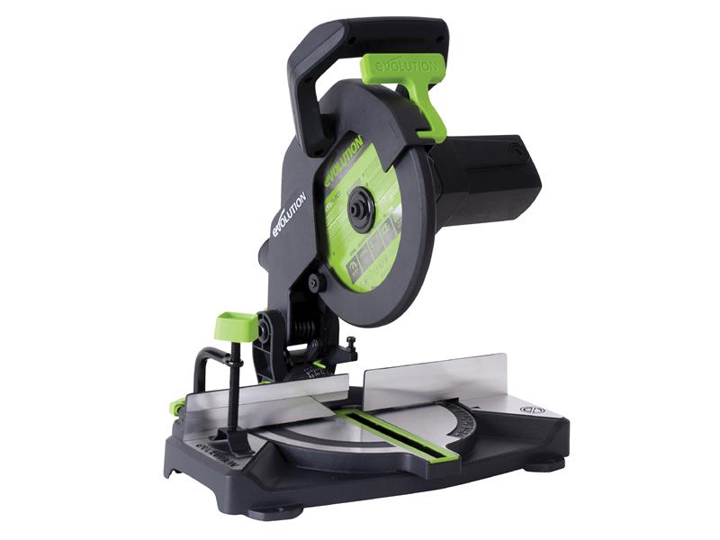 Evolution F210CMS TCT Multi-Purpose Compound Mitre Saw 210mm 1200W 240V EVLFURY210CM