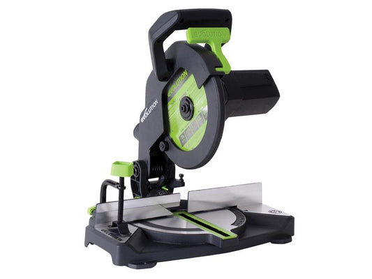 Evolution F210CMS TCT Multi-Purpose Compound Mitre Saw 210mm 1200W 240V EVLFURY210CM