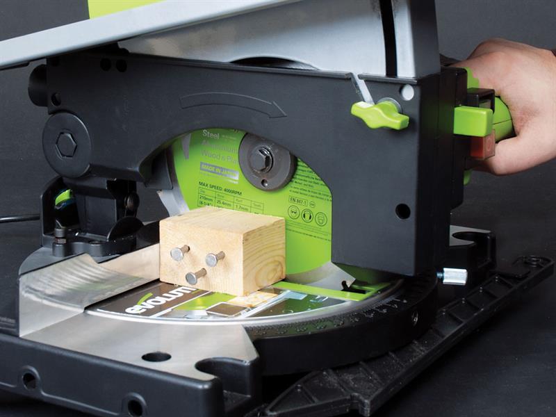 Evolution FURY6 210 Multi-Purpose Mitre/Table Saw 1200W 240V EVLFURYMTS