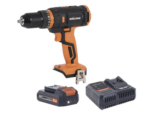 Evolution R13CMB-Li EXT Combi Drill 18V 1 x 2.0Ah Li-ion EVLR13CMB2