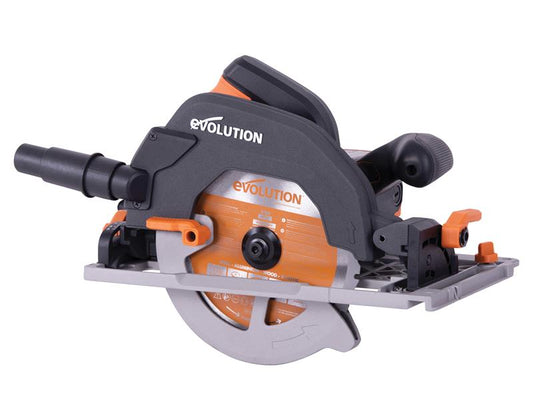 Evolution R185CCSX Circular Track Saw Kit 185mm 1600W 110V EVLR185CCSXL