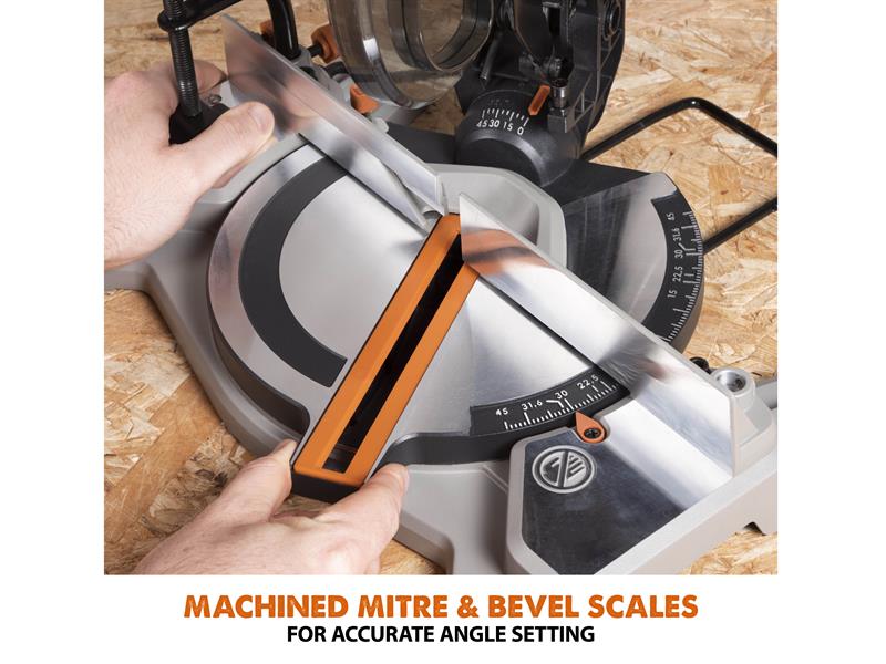 Evolution R185CMS-Li EXT Compound Mitre Saw 18V Bare Unit EVLR185CMSN