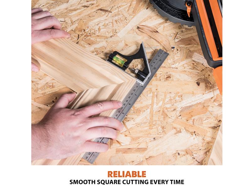 Evolution R185SMS+ 185mm Multi-Material Sliding Mitre Saw 1200W 240V EVLR185SMSP