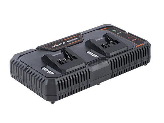 Evolution Double Dock Rapid Charger 18V Li-ion R18RCH-Li2 EXT