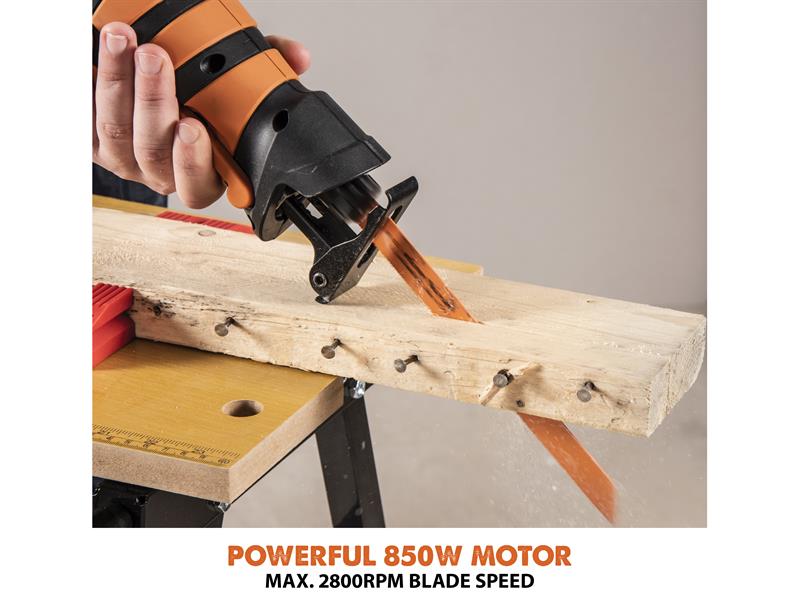 Evolution R230RCP Multi-Material Reciprocating Saw 850W 240V EVLR230RCP