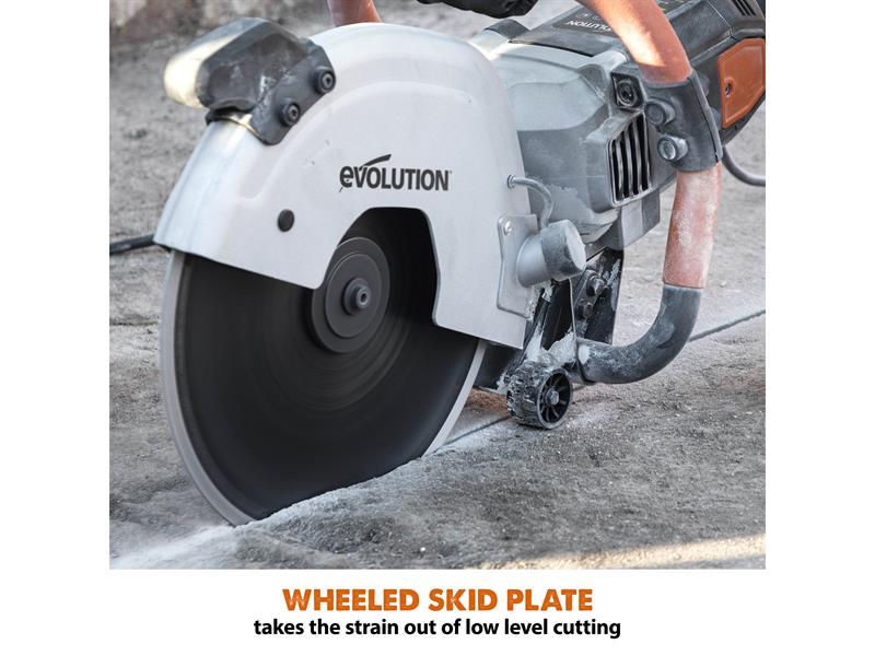 Evolution R300DCT 300mm Disc Cutter + Blade 2400W 240V EVLR300DCT
