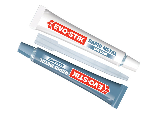 EVO-STIK Epoxy Rapid Metal (5 Min.) 2 x 15ml Tubes EVO30613666