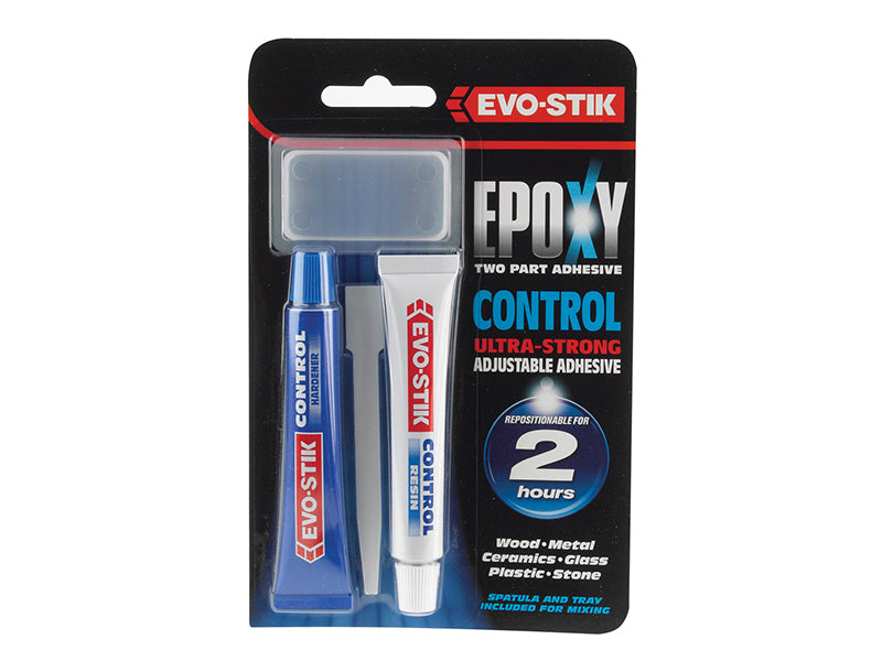 EVO-STIK 2 Hour Epoxy Control 2 x 15ml Tubes EVO30613669
