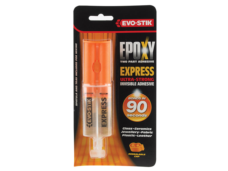 EVO-STIK Epoxy Express (90 Sec.) Syringe 25ml EVO30613671